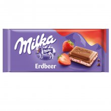 Milka σοκολάτα με φράουλα και γιαούρτι Strawberry Yoghurt 100gr