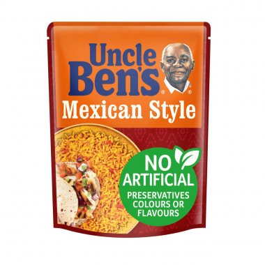 Ρύζι Uncle Ben's Mexican Style express για φούρνο μικροκυμάτων 250gr
