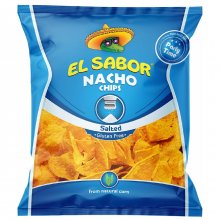 El Sabor Nacho Chips με γεύση αλάτι 255gr