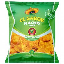 El Sabor Nacho Chips με γεύση Jalapeno 255gr