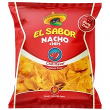 El Sabor Nacho Chips με γεύση Chili 255gr