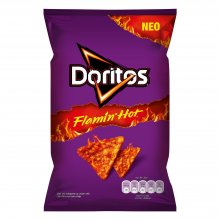 Doritos Flamin Hot Καυτερό snack από καλαμπόκι 75gr